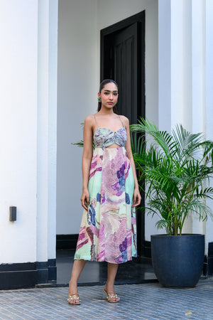 Eden Cut Midi Dress image 4