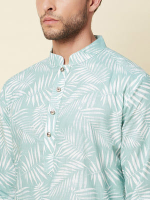 Tropical Print Kurta image 1