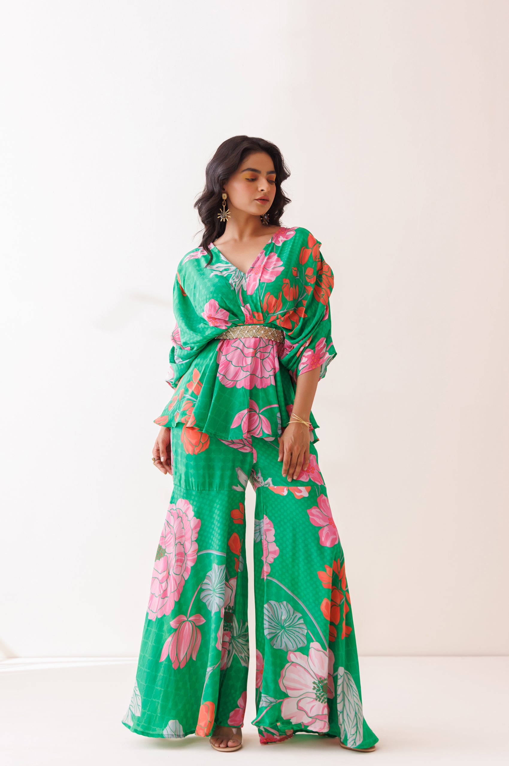 Verde Magnolia Co-Ord Set - Custom image