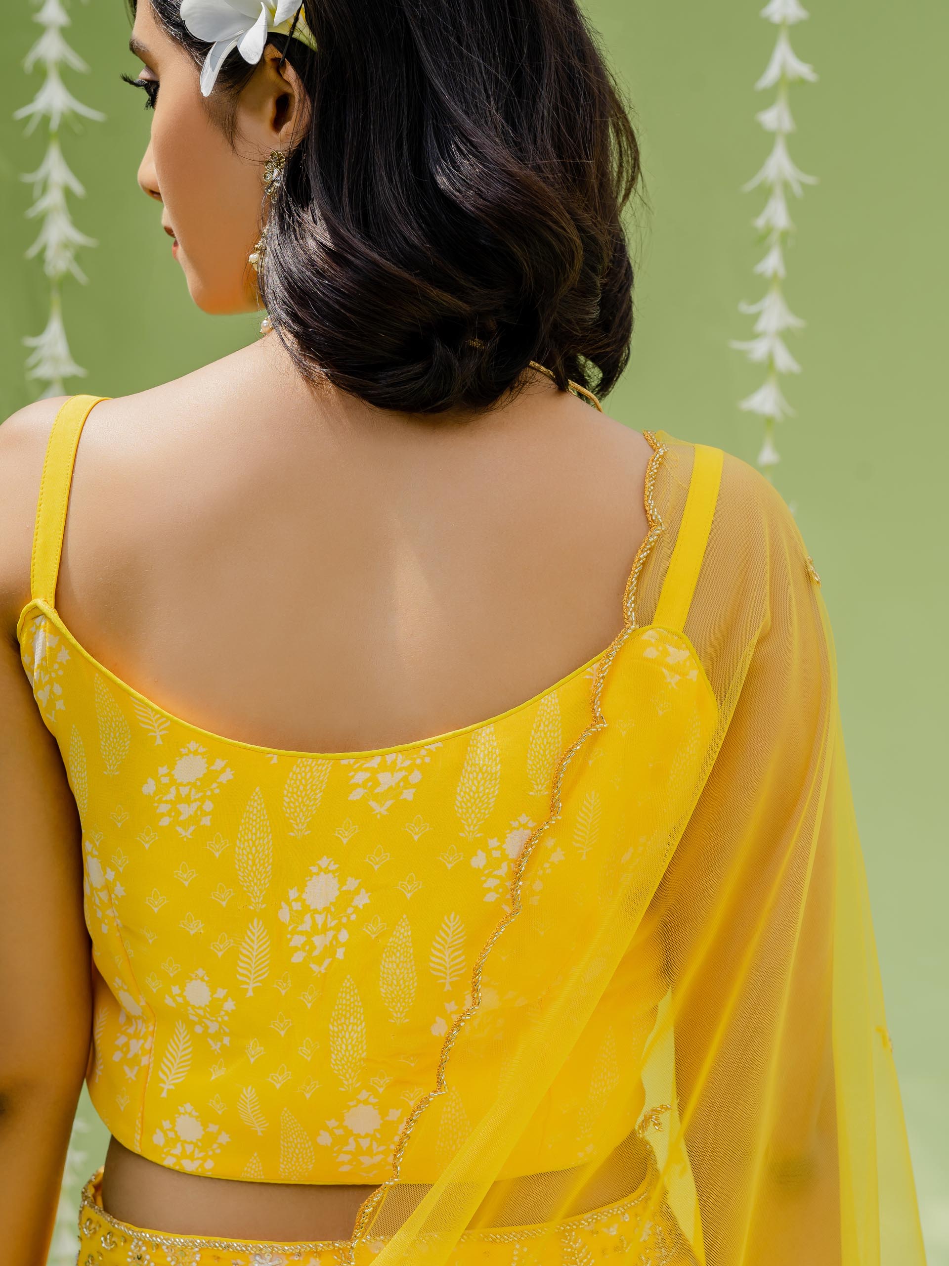 Sunshine Embroidered Lehenga Set image 2