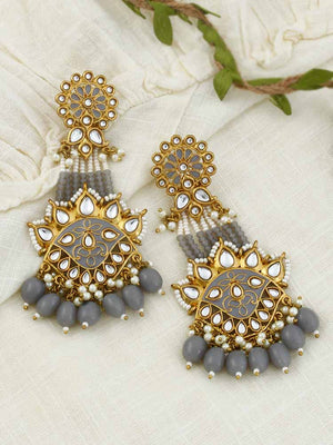 Rayna Earrings - Gray image