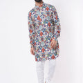 Threadwork Kurta Set image 0