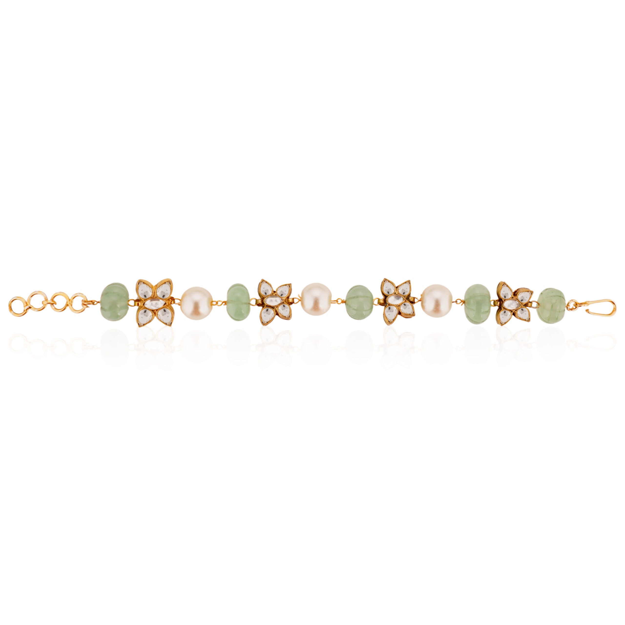 Butterfly Stone Beaded Bracelet image 0
