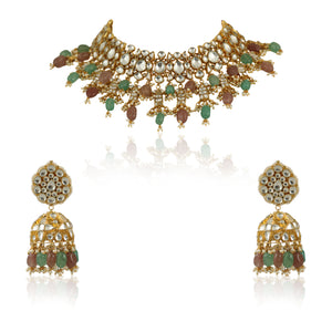 22KT Gold Plated Necklace Set image 0
