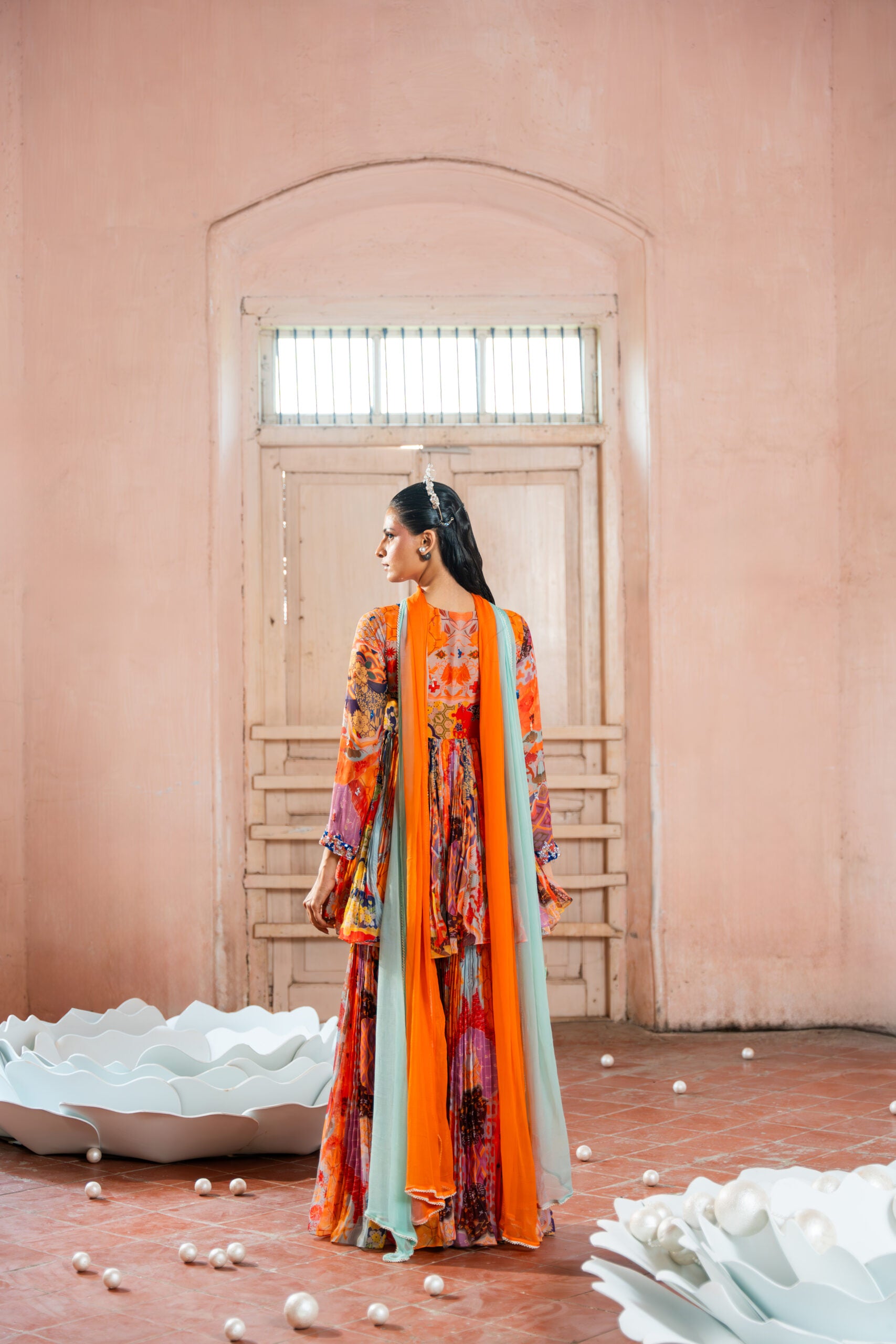 Eclectic Sharara Set image 6