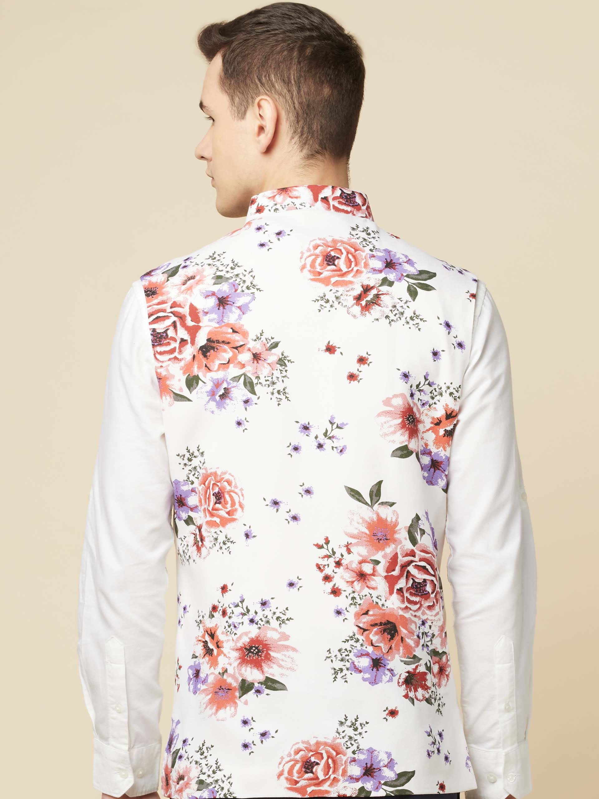 Spring Print Bundi Jacket Set image 5