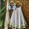 Periwinkle Sharmily Lehenga Set image 0
