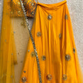 Mango Mirror Work Lehenga image 0