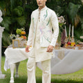 Chivar Nehru Kurta Set image 0
