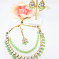 Mint Shayna Layered Necklace Set image 0