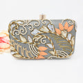 Rectangle Embroidered and Stone Work Clutch image 0