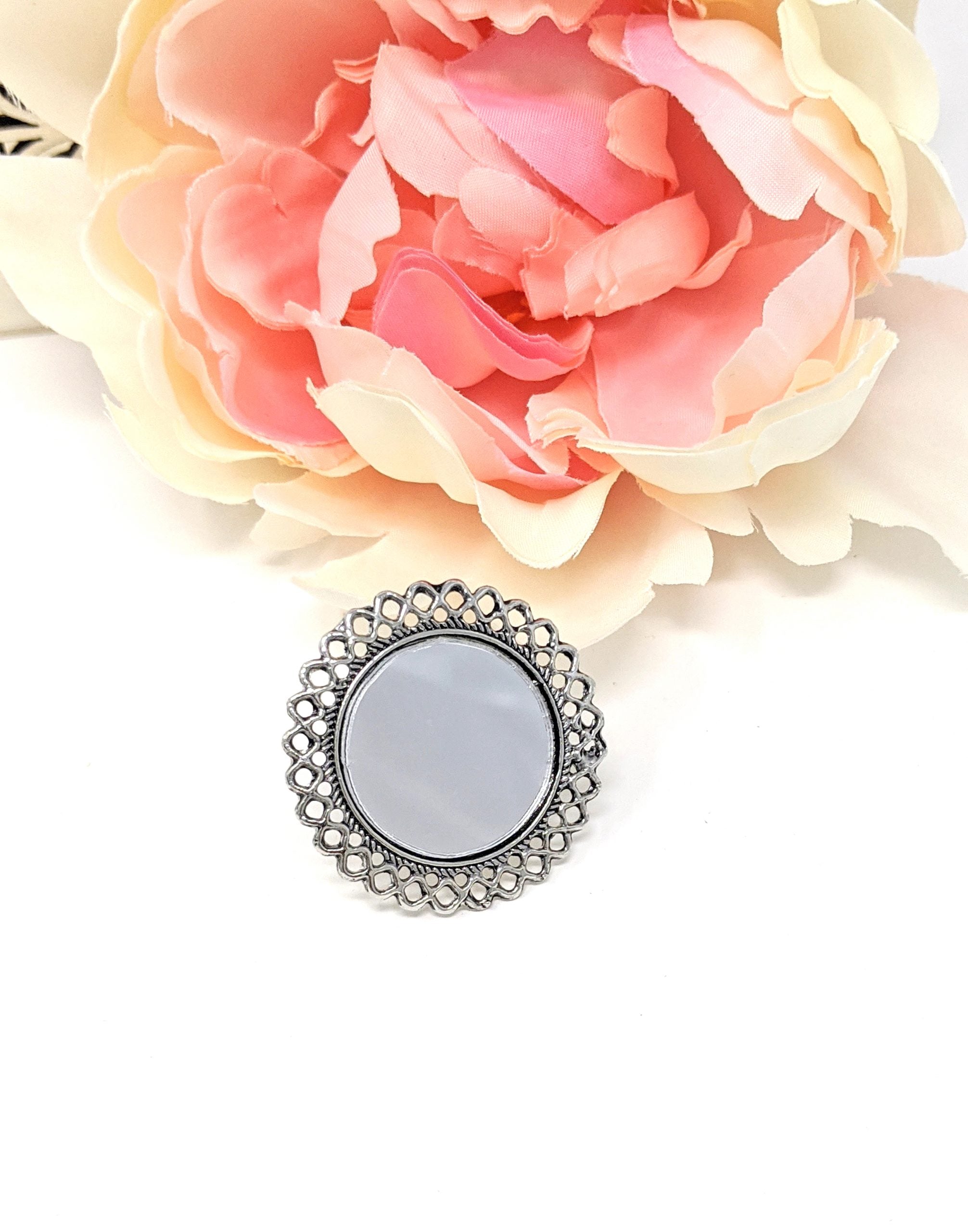 Oxidized Mirror Ring image 0