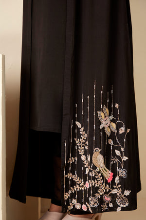 Aviary Elegance Kurta and Jacket Set image 2