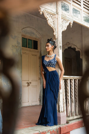Nilima Draped Saree image 5