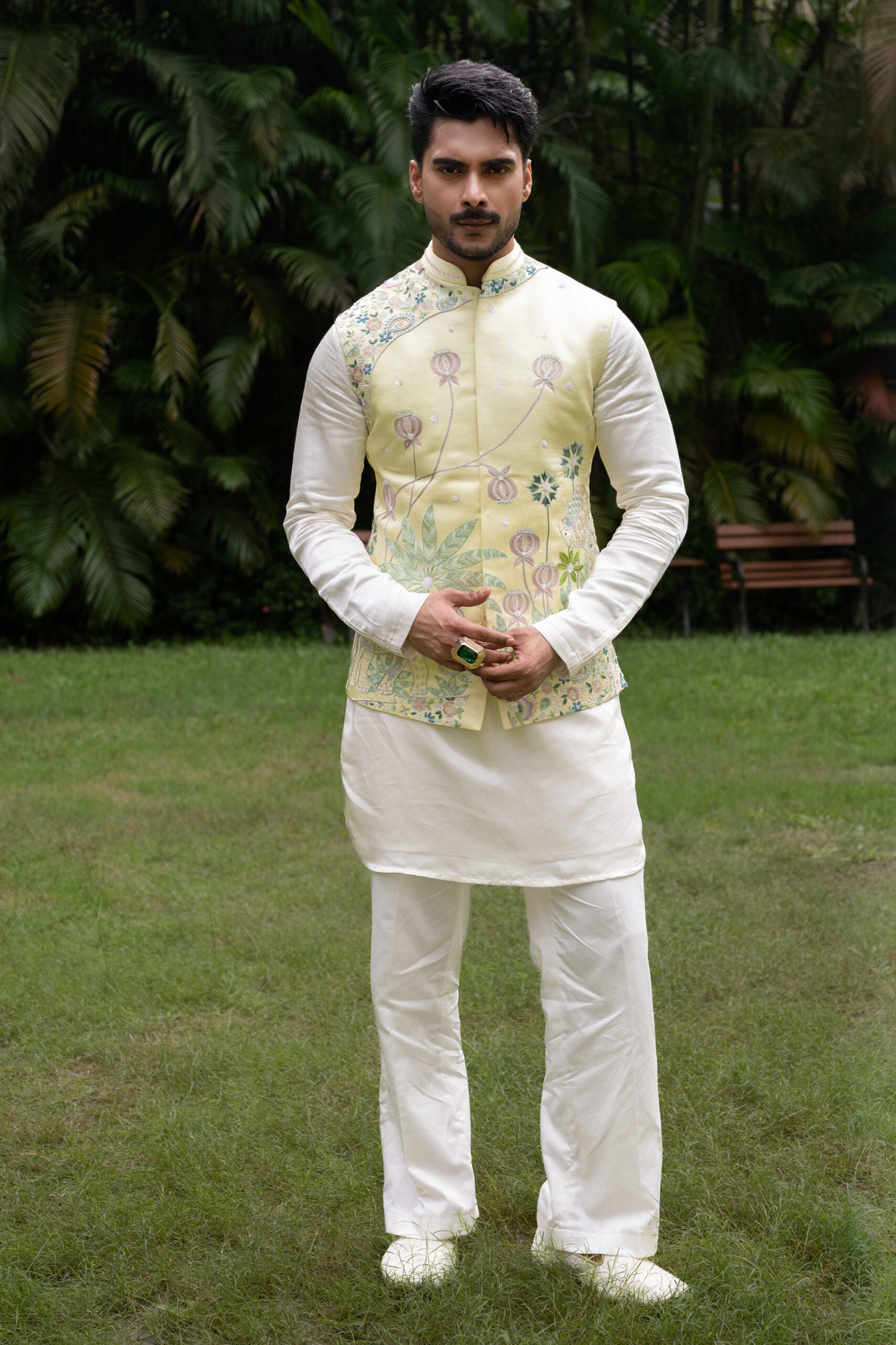 Airavat Nehru Kurta Set image 1