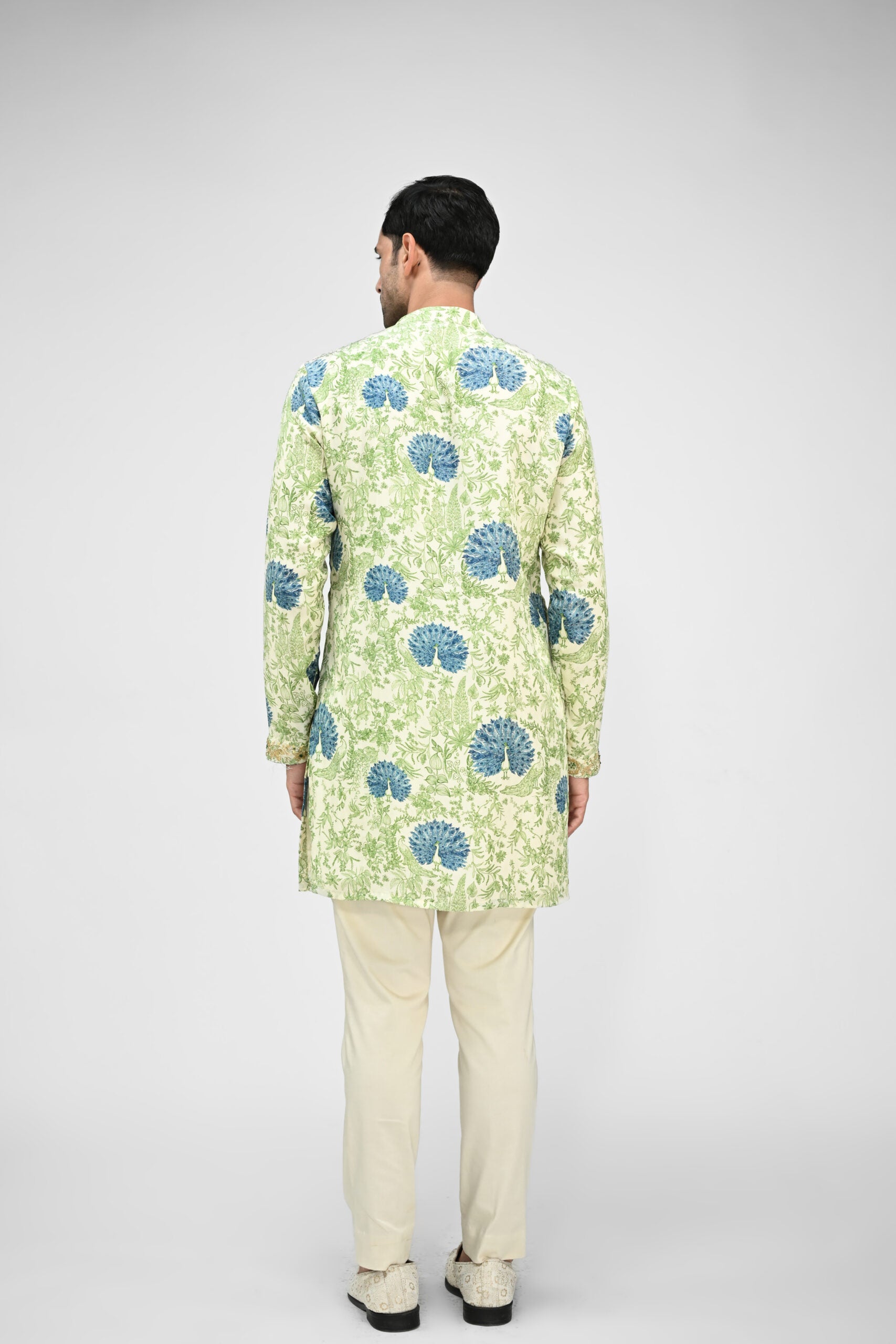 Peacock  Kurta Full Set image 2