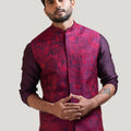 Purple Palace Nehru Jacket image 0