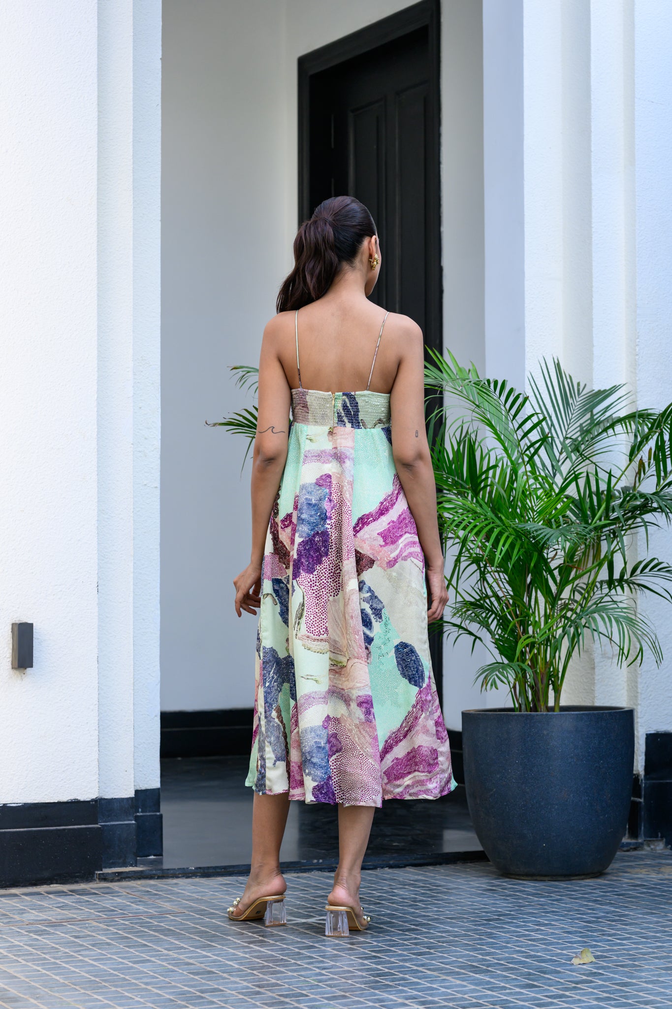 Eden Cut Midi Dress image 2