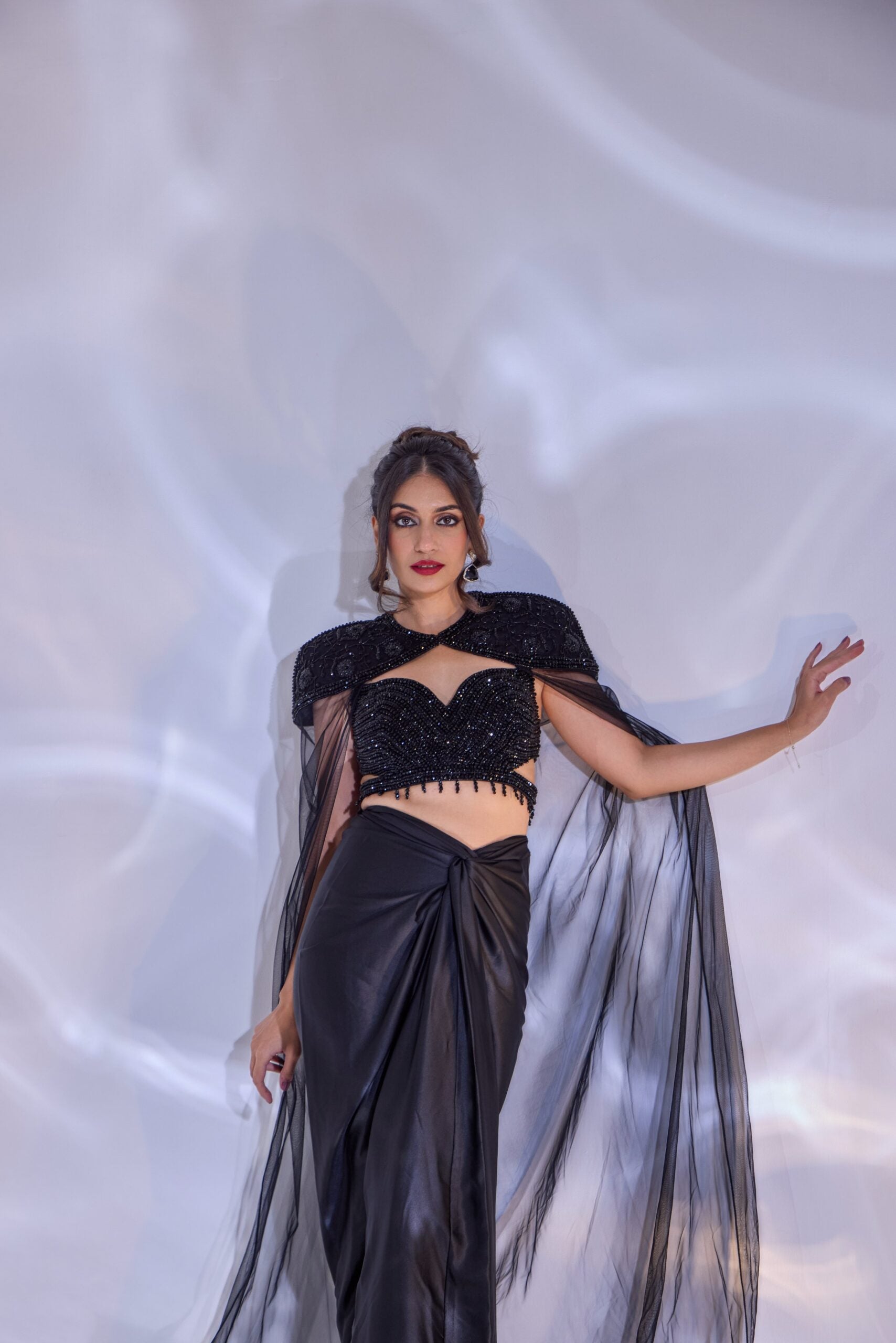 Jeevon Drape Skirt Set image 5