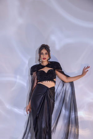 Jeevon Drape Skirt Set image 5