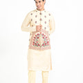 Rajasthani Floral Nehru with Butta Kurta image 0