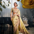 Mix Heavy Work Saree image 0