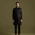 Black Achkan Set image 0