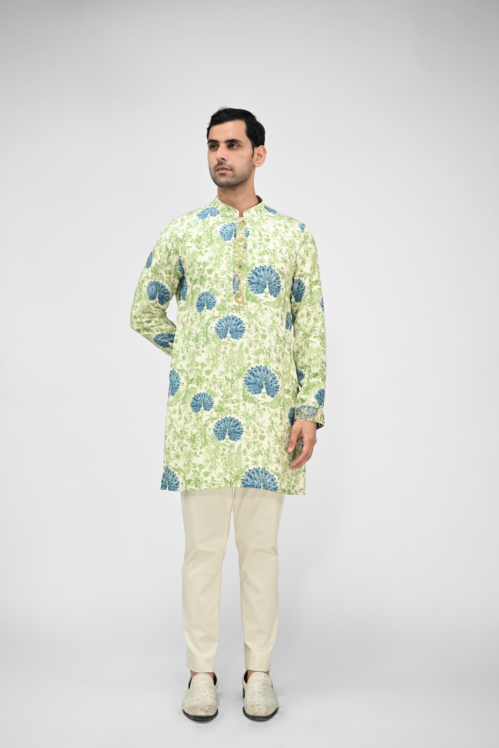 Peacock  Kurta Full Set image 0