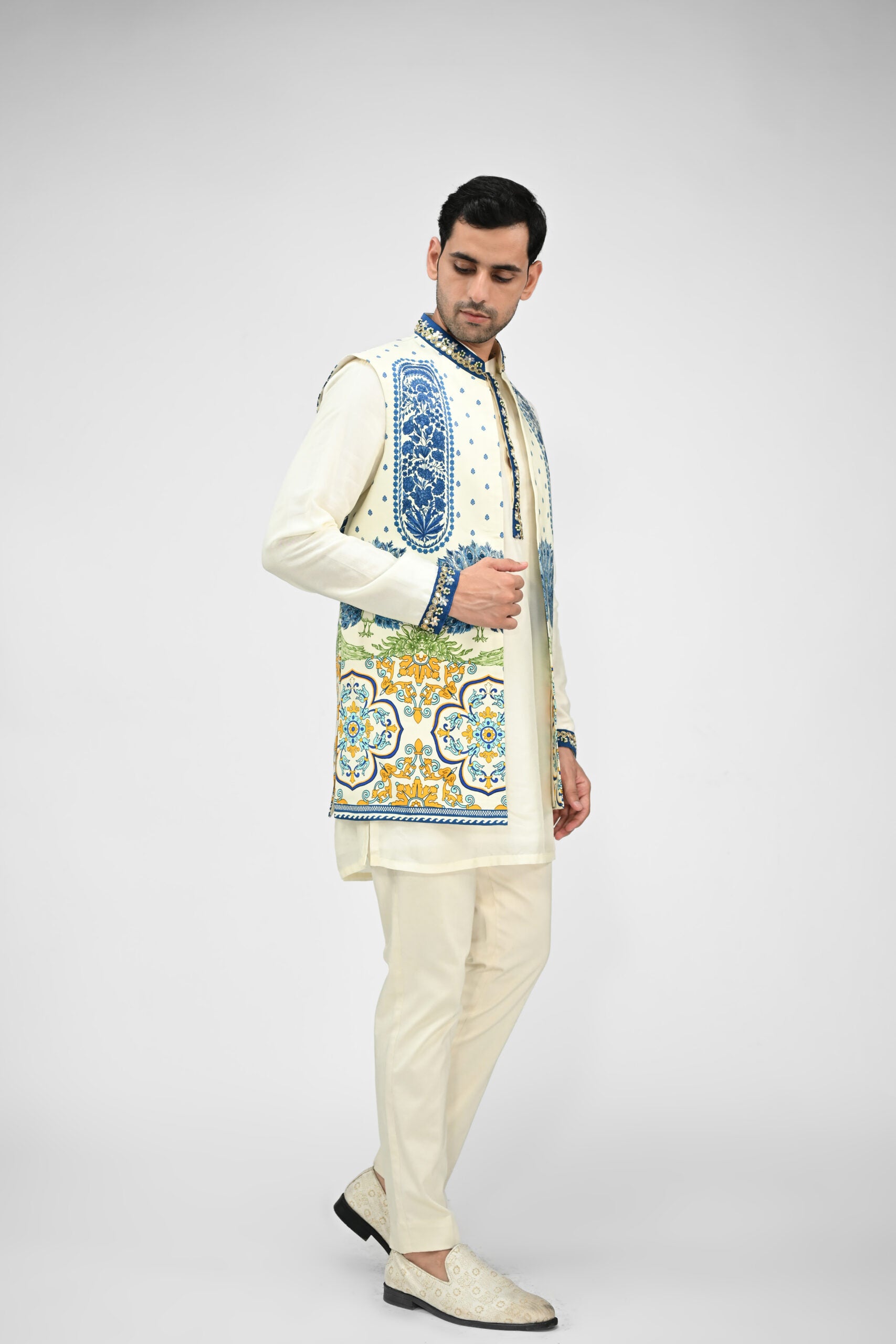 Royal Peacock Half Jacket Full Set - Custom image