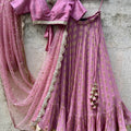 Rose Pink Lehenga Set image 0