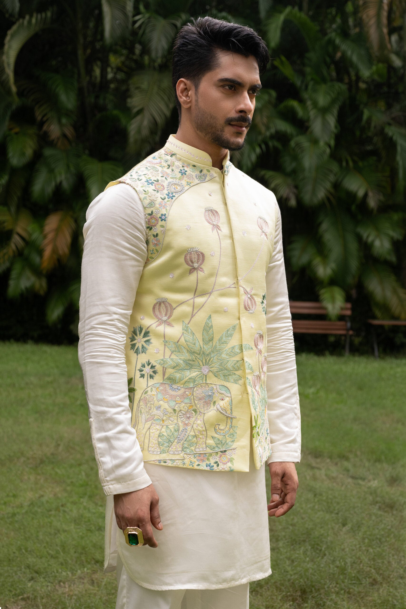 Airavat Nehru Kurta Set image 4