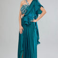 Drape skirt set image 0