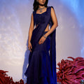 Oceanic Blue Drapery image 0