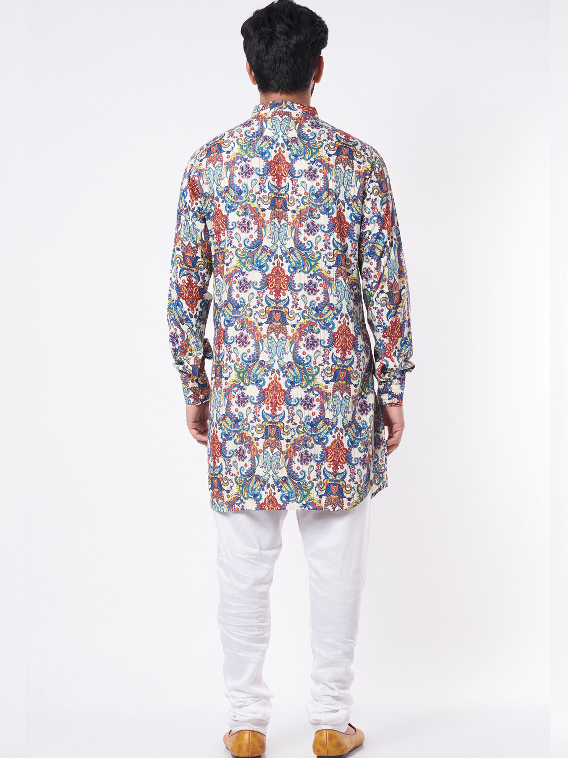 Threadwork Kurta Set image 2