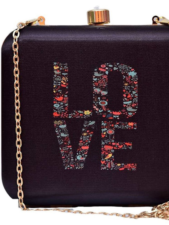 Love Printed Clutch image 0