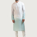 Sea Shaded Kurta Set image 0