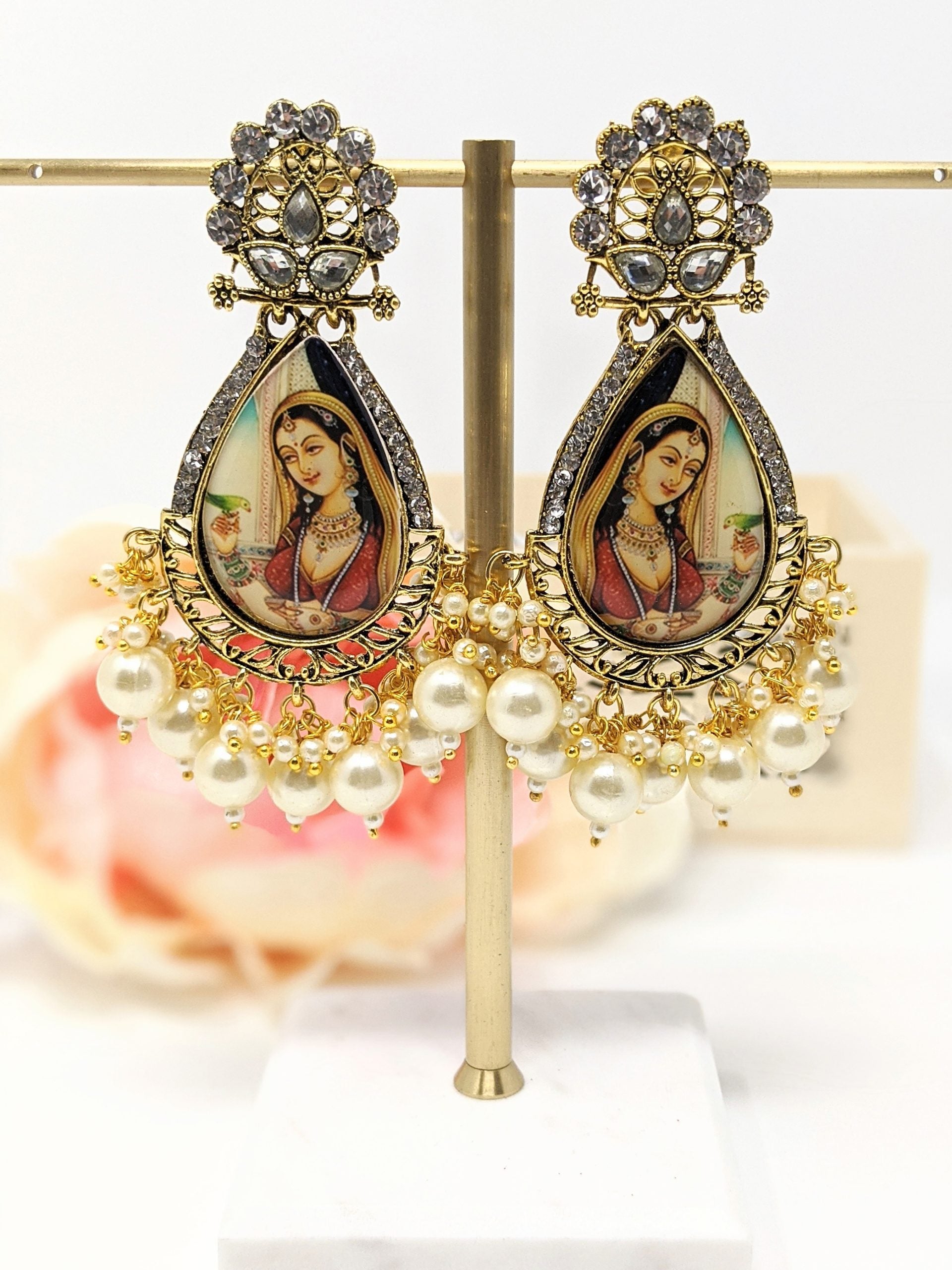 Leela Art Earrings image 2
