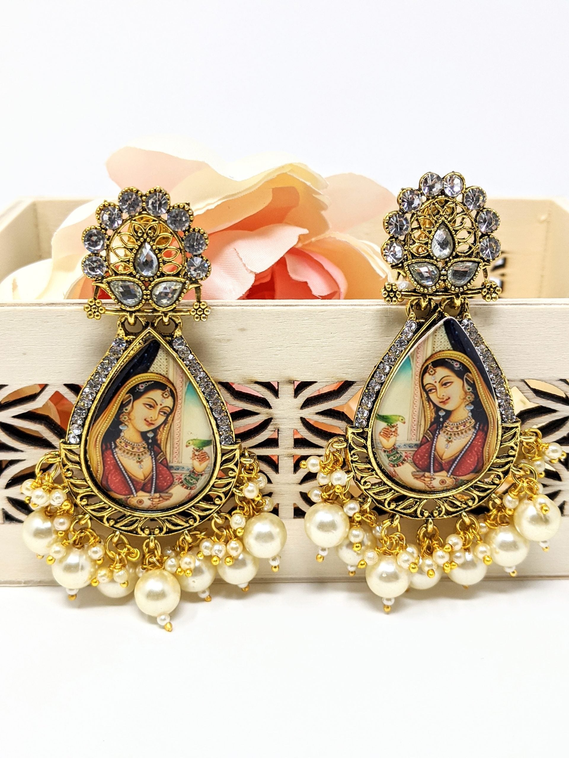 Leela Art Earrings image 0