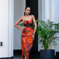 Dawn Corset Assymetrical Dress image 0