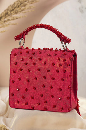 Kyra Red Clutch image 2