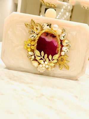 Agate Queen Marble Clutch image 2