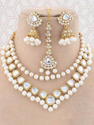 Ivory Floral Pearl Set image 0