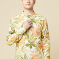 Lime Hawaiian Kurta image 0