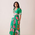 Verde Bold Shoulder Dress image 0