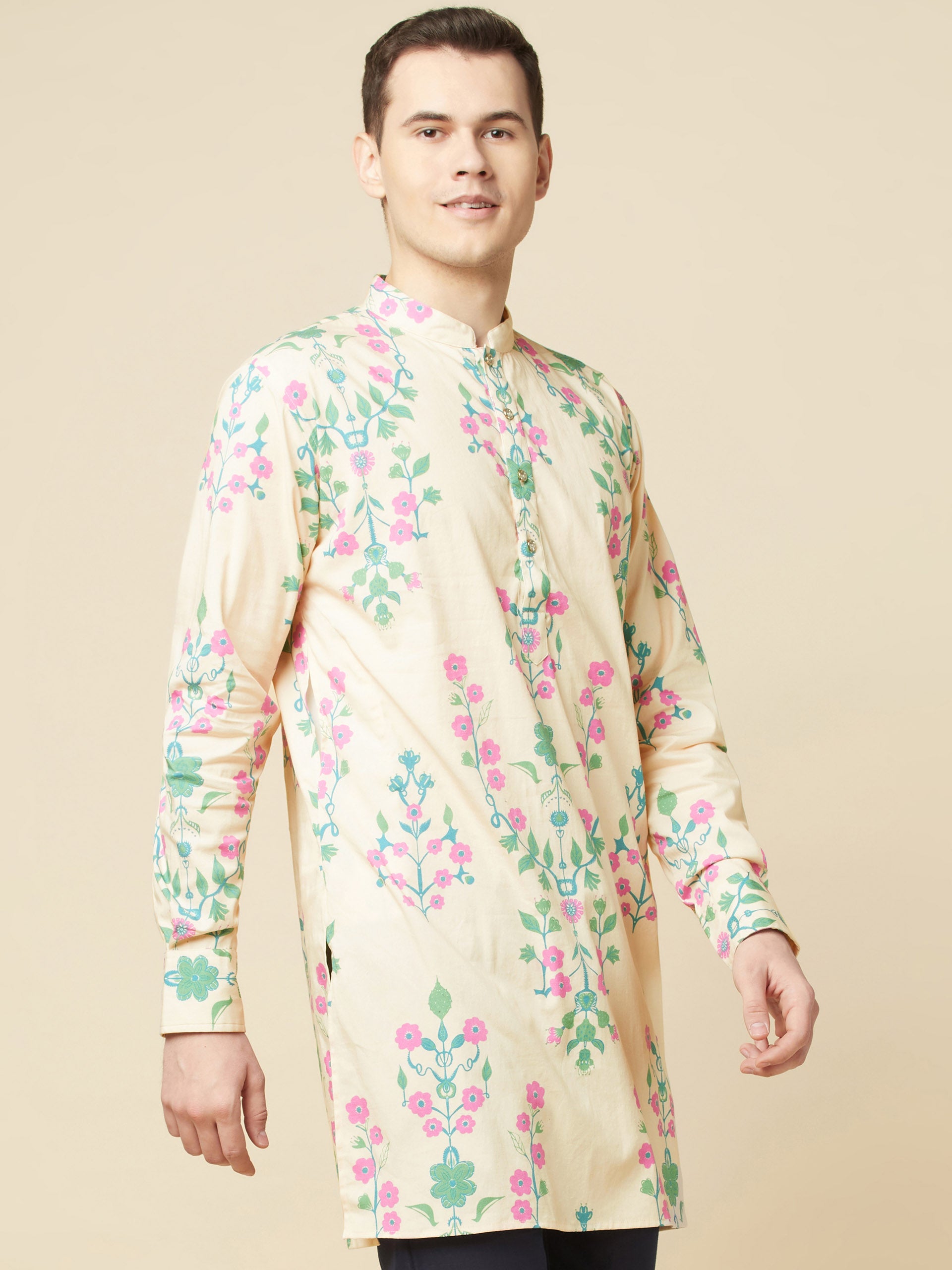 Floral Garden Kurta Set - S image