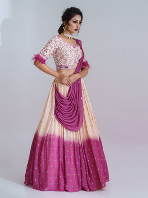 Pale Purple Lehenga Set image 0