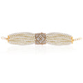 Gold Plated Multi Strand Charm Bracelet image 0