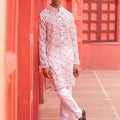 Geometric Print Kurta Set image 0