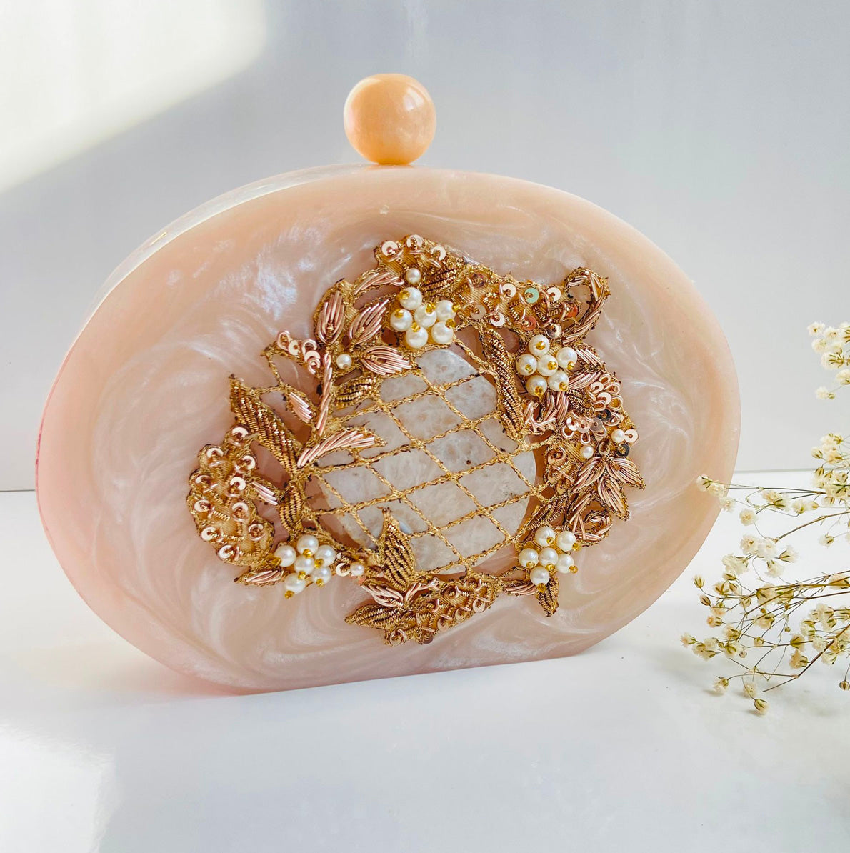 Jewel Net Clutch image 1