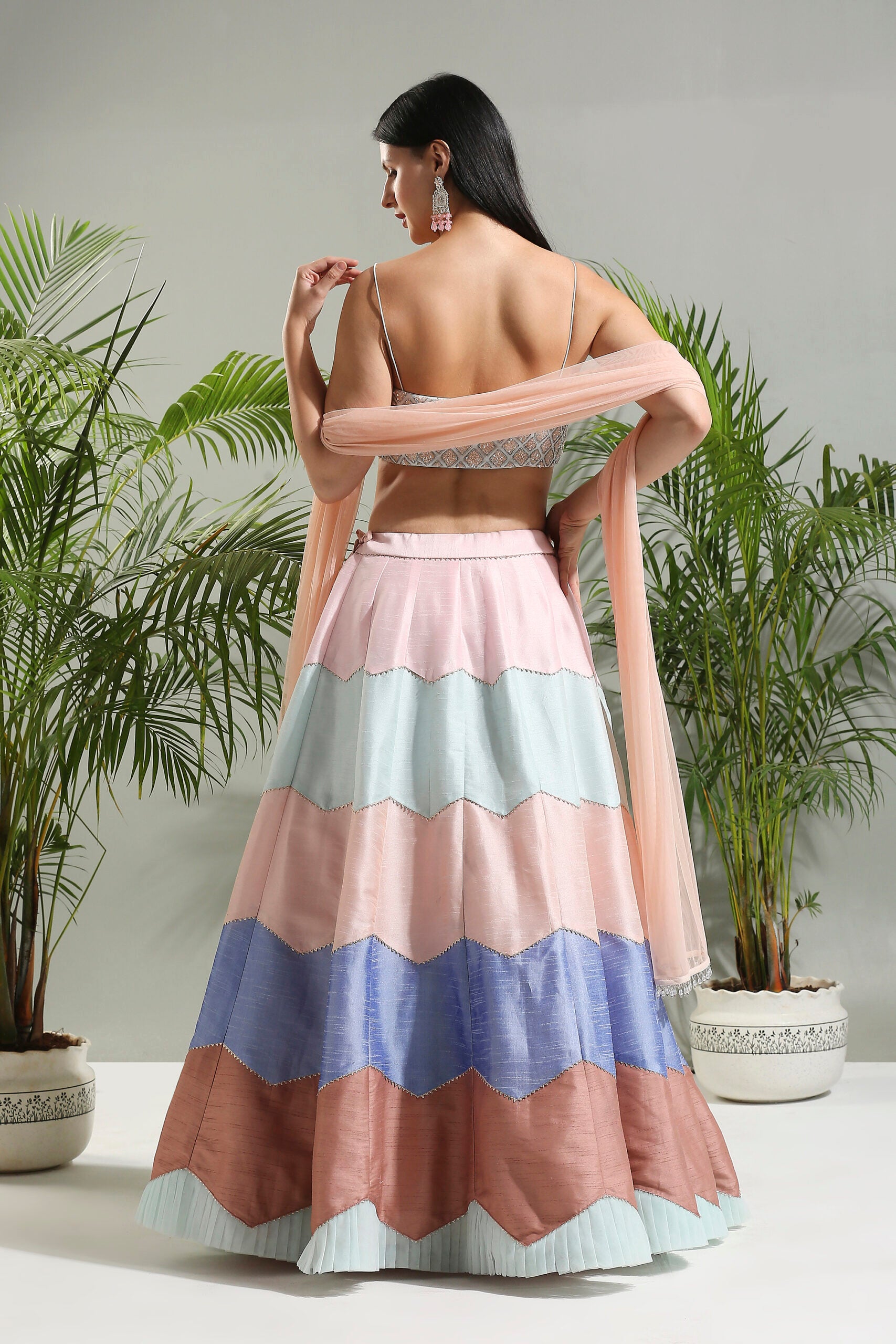 Multicolor Lehenga Set image 2